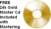Phantom City Studio 24k Gold master cd mastering studio in Orlando, Florida